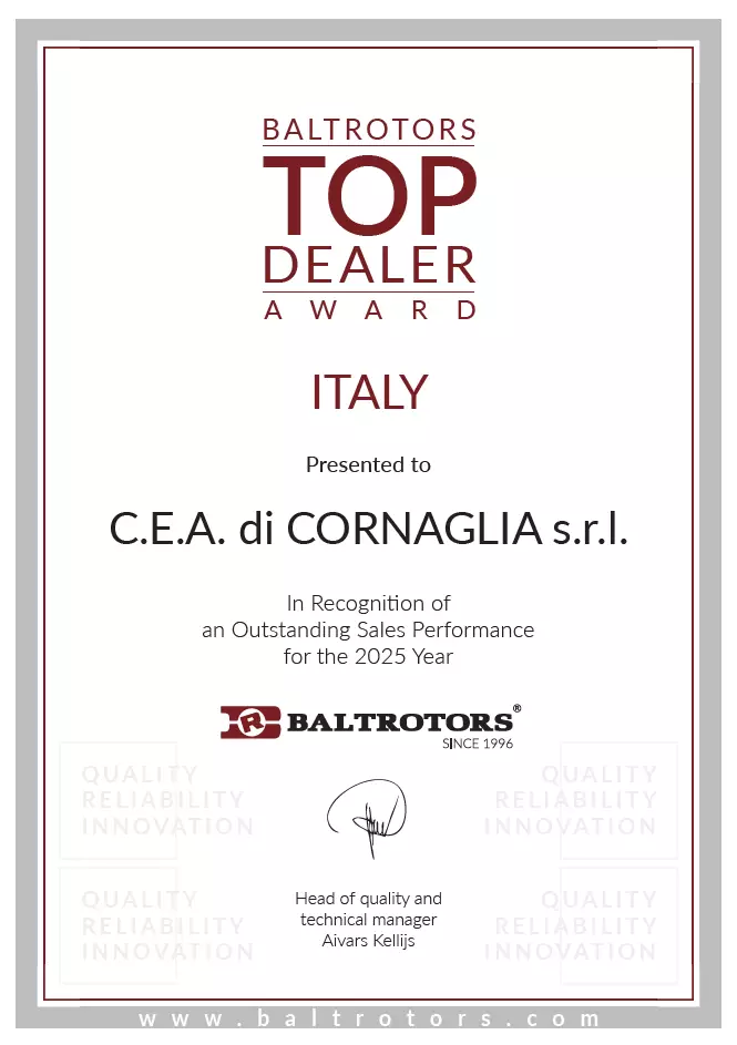 BALTROTORS TOP DEALER AWARD 2024